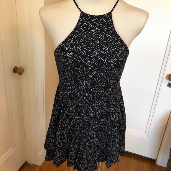 Urban Outfitters Black & White Polka Dot Dress SM - Picture 6 of 10